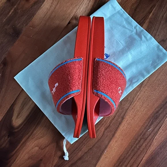 Off-White Towel Embroidery slide sandals, NEW size 40 - Picture 4 of 13